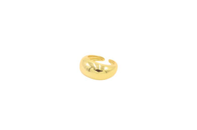 Hare-Big-R-Gold Hare Big Ring Gold