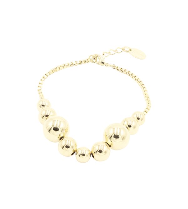 Bubbles Bracelet Gold