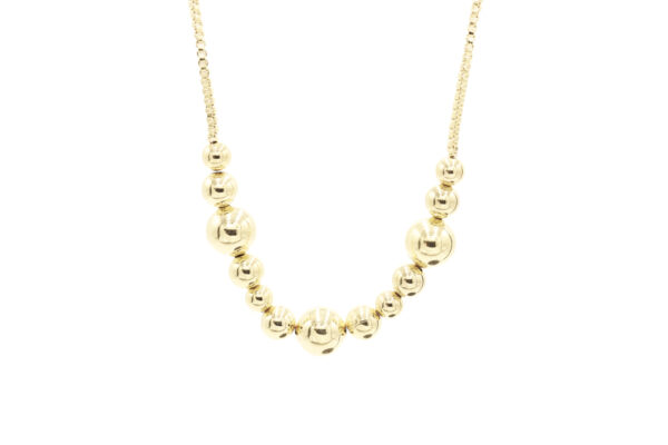 Bubbles Kette Gold