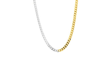 Curb-N-Mixed Curb Necklace Mixed