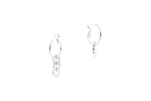 Havana Earrings Silver