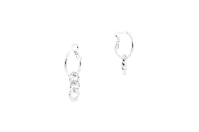 Havana Earrings Silver