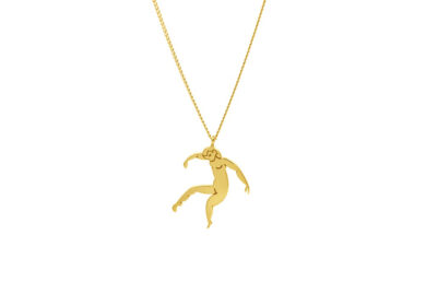 Hug Necklace Gold