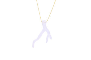 Coral Kette Weiss