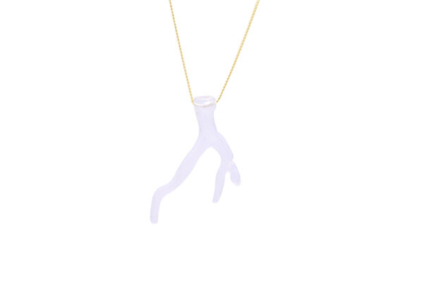 Coral Necklace White