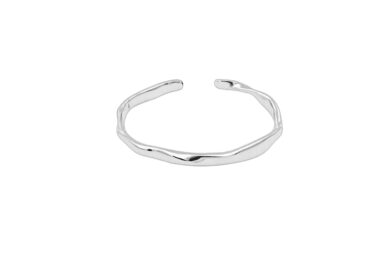 Flap-BR-Silver Flap Bracelet Silver