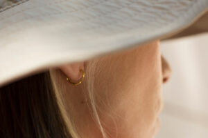 Spill Earrings Gold