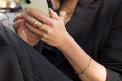Belt Ring Gold