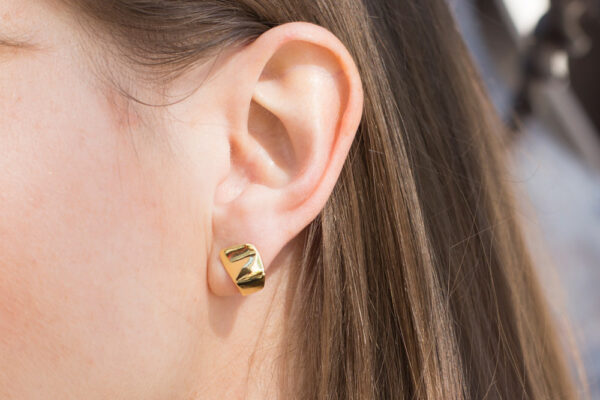 Tidal Earrings Gold
