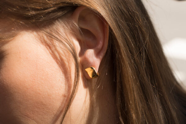 Tidal Earrings Gold