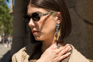 Waterfall Earrings Silver