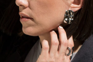 Flow Earrings Silver