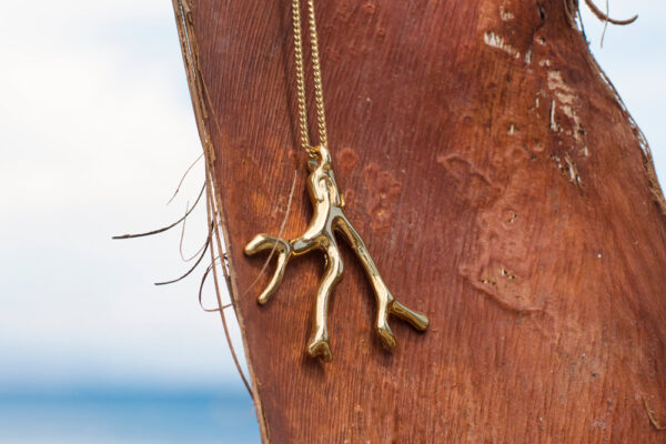 Stream Necklace Gold