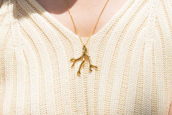 Stream Necklace Gold