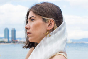 Stream Earrings Gold