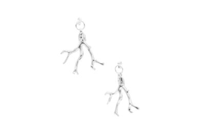 Stream Earrings Silver