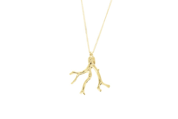 Stream Necklace Gold