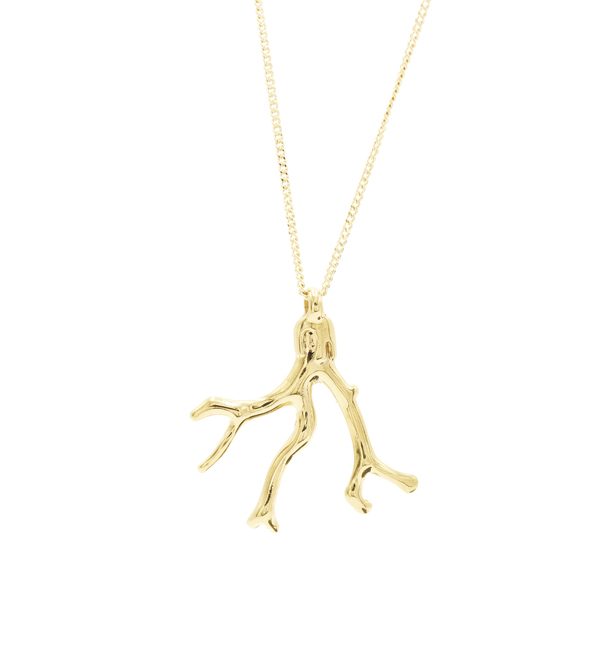 Stream Necklace Gold