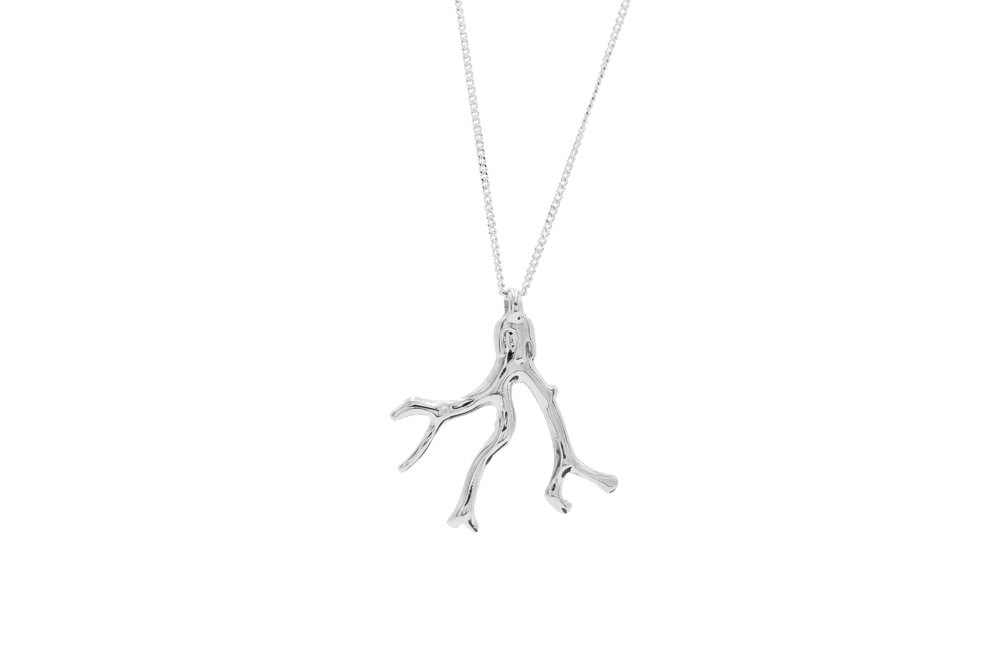 Stream Necklace Silver