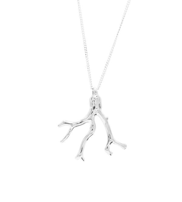 Stream Necklace Silver