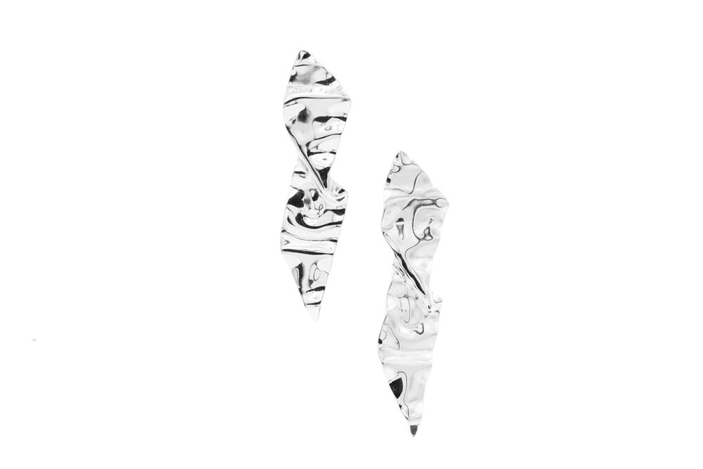 Waterfall Earrings Silver