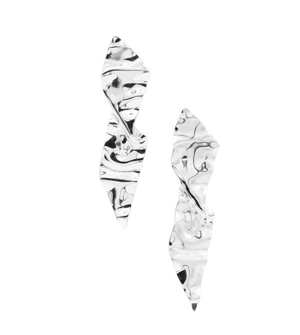 Waterfall Earrings Silver