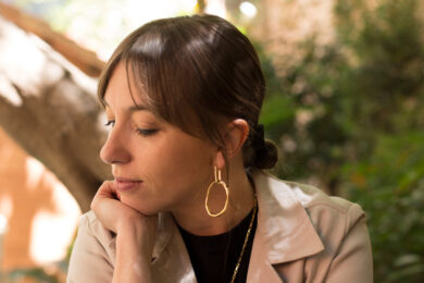 Ribbon Earrings