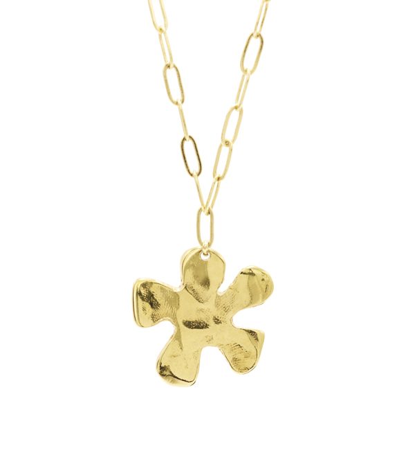 Lily Necklace Gold