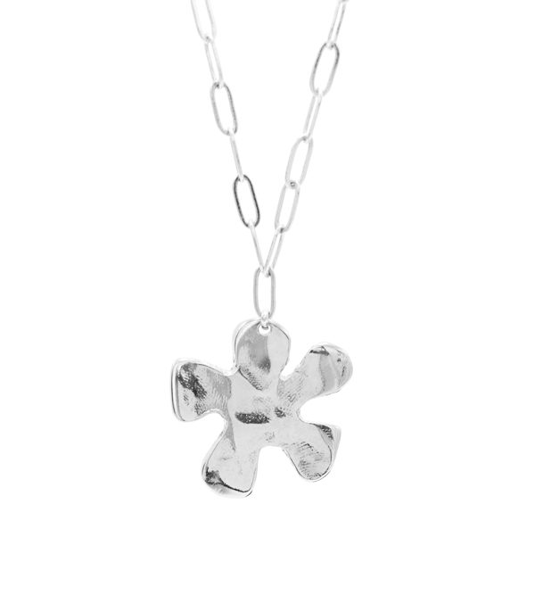 Lily Necklace Silver