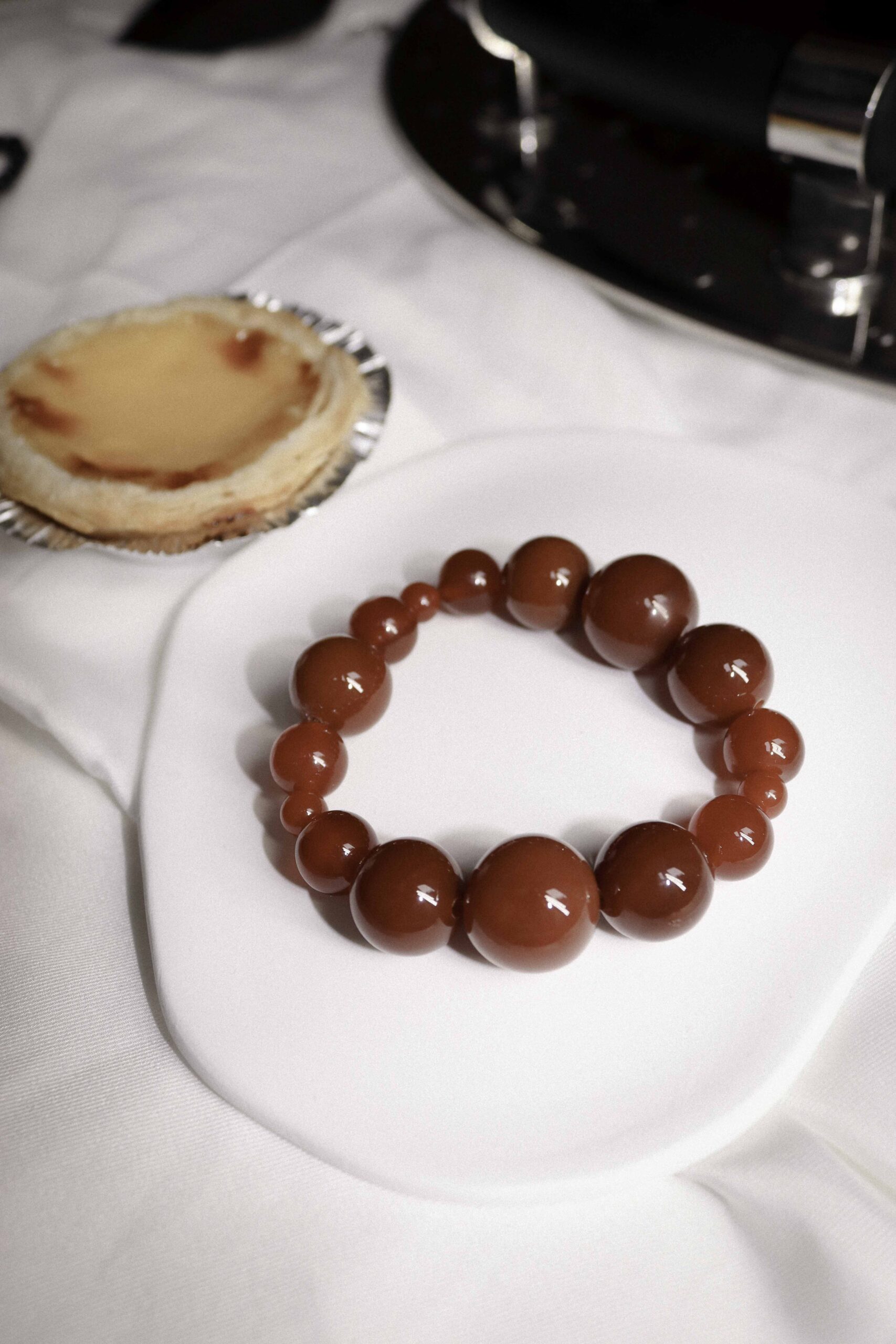 Atoms Armband Granat – Bild 3