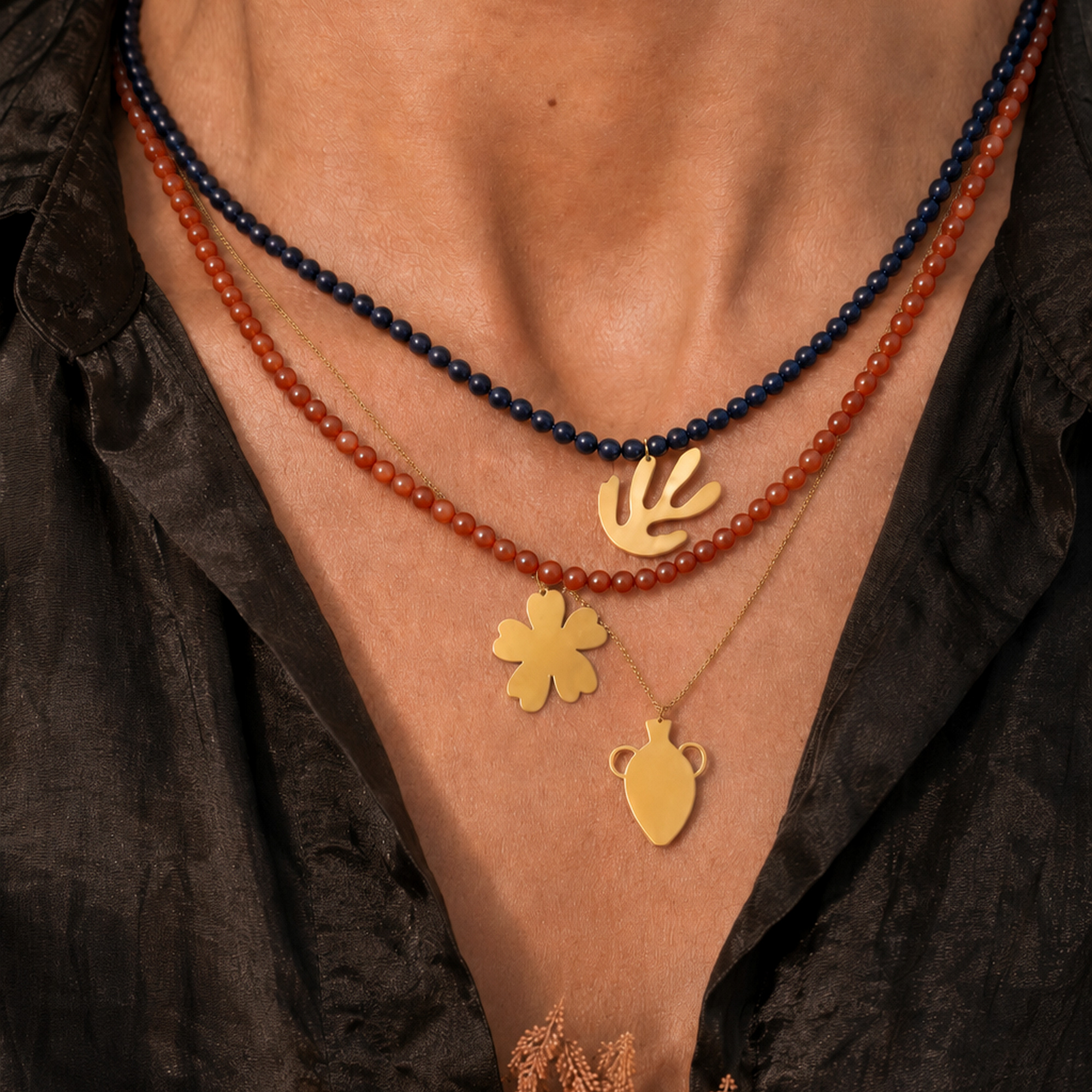 Amphore Necklace Gold - Image 2
